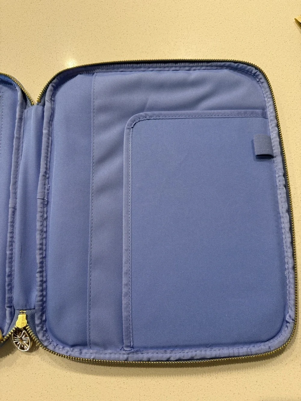 Lilly Pulitzer Blue Patterned Notebook Pad Folio